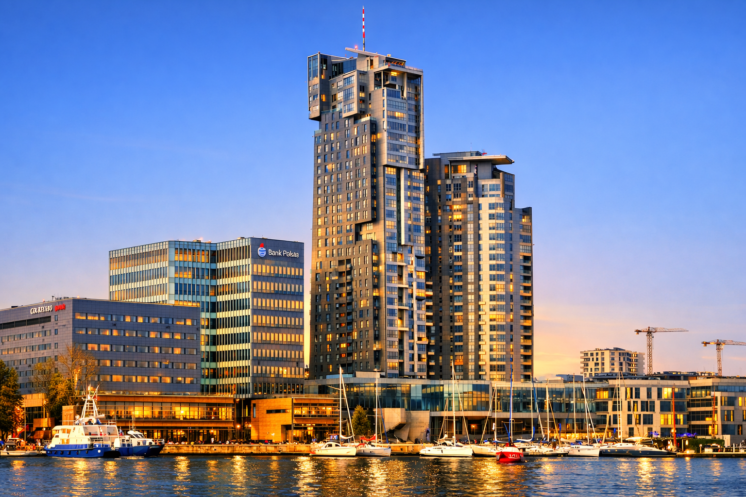 Gdynia — Marina i Skwer Kościuszki